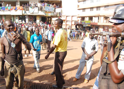Calm restored at Arua Park