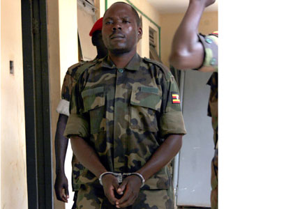 Bombo shooting suspect begins defense