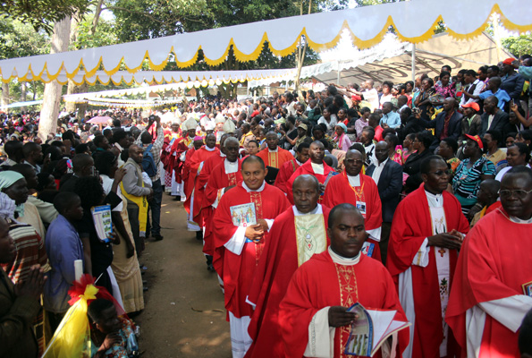 59 arrested at Namugongo, over 40 stranded