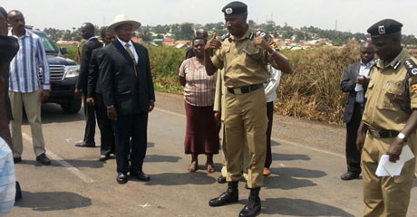 Museveni visits accident victims, pledges financial support