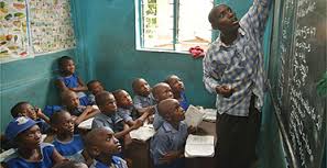 Pupils in class