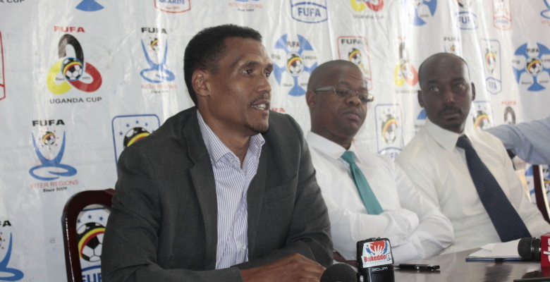 FUFA bosses at a recent weekly news conference