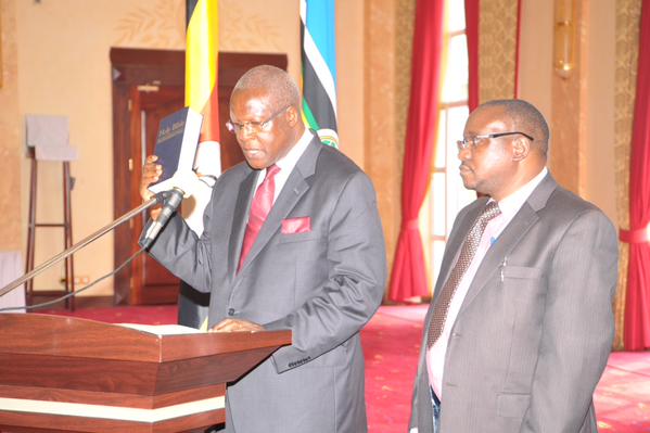 Justice Bart Katureebe sworn in as new Chief Justice