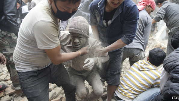 7.9 Earthquake Quashes Monumental Nepal To The Ground