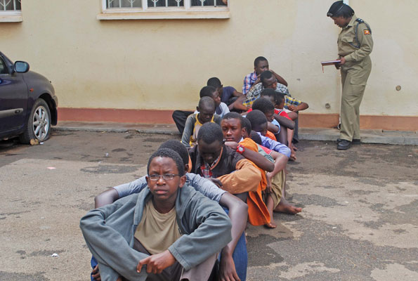 Six Students Arrested for Striking