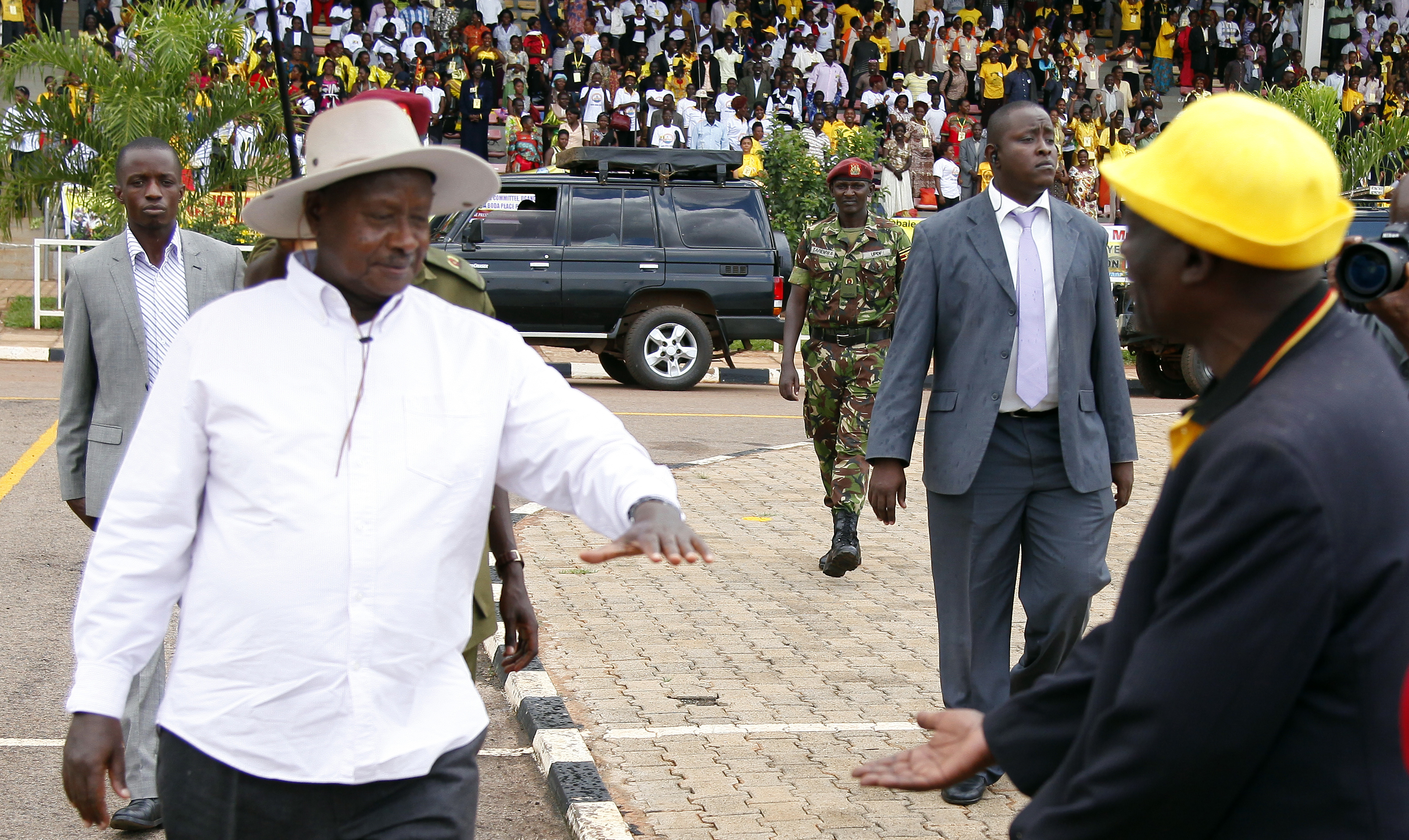 President Museveni Wants Opposition Out Of Kampala