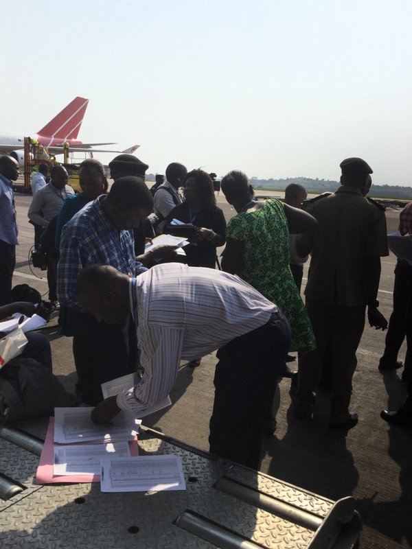 EC Explains Absence Of Party Agents At Entebbe Airport