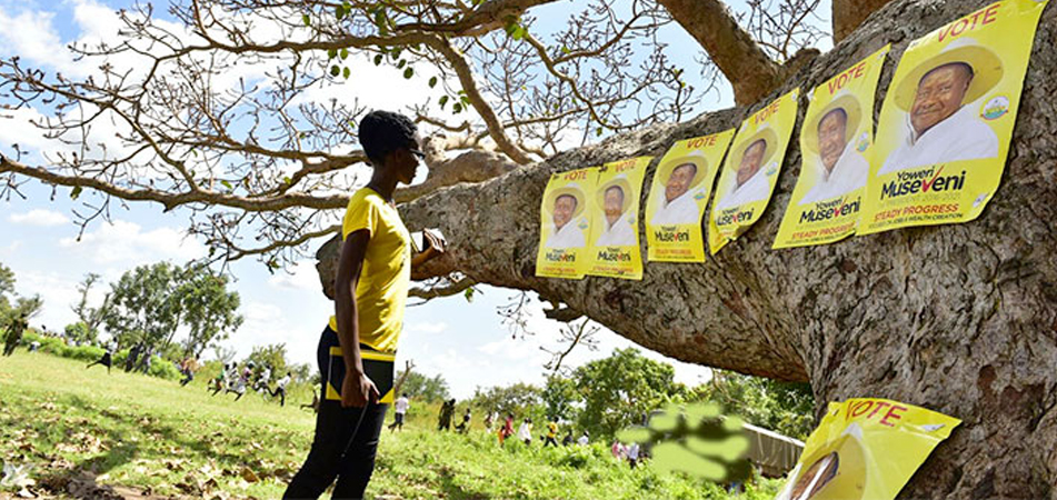 Six arrested for defacing Museveni’s posters in Luuka