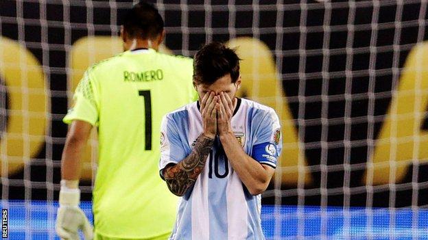 Messi retires from International football
