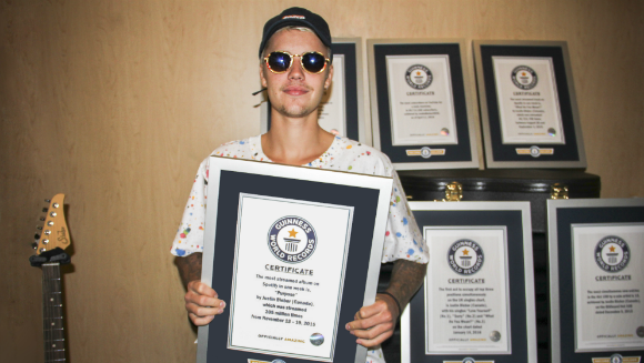 Justin Bieber Scores 8 Guinness World Records