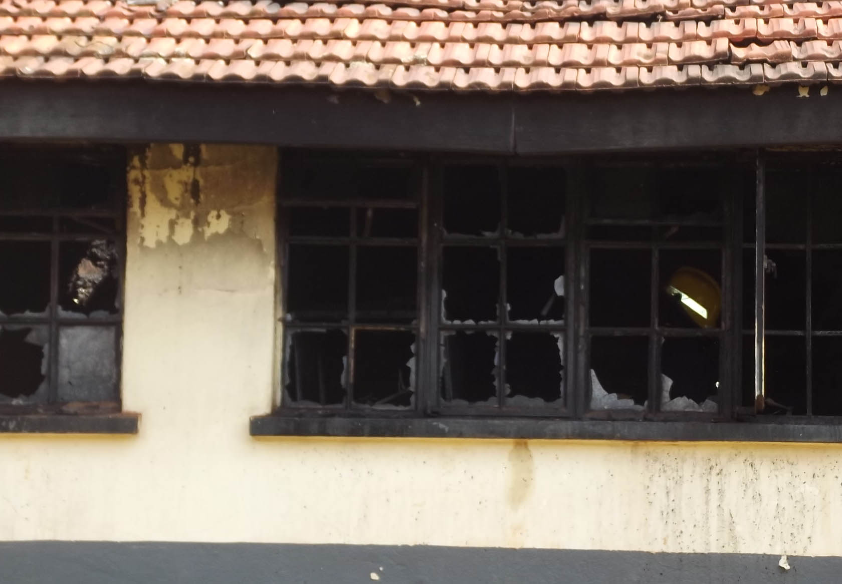 Fire Destroys Jinja School