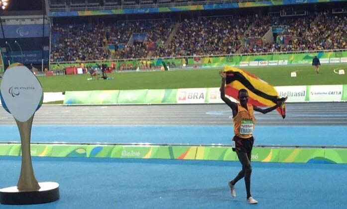 Uganda’s Emong Wins Silver In Rio