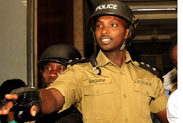 Kampala Central Police Station Aaron Baguma granted bail.