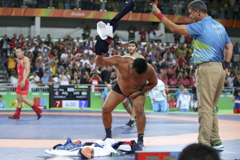 Mongolian wrestling coaches who stripped in protest at the Rio Olympics suspended