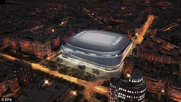 Real Madrid to remodel the Santiago Bernabeu