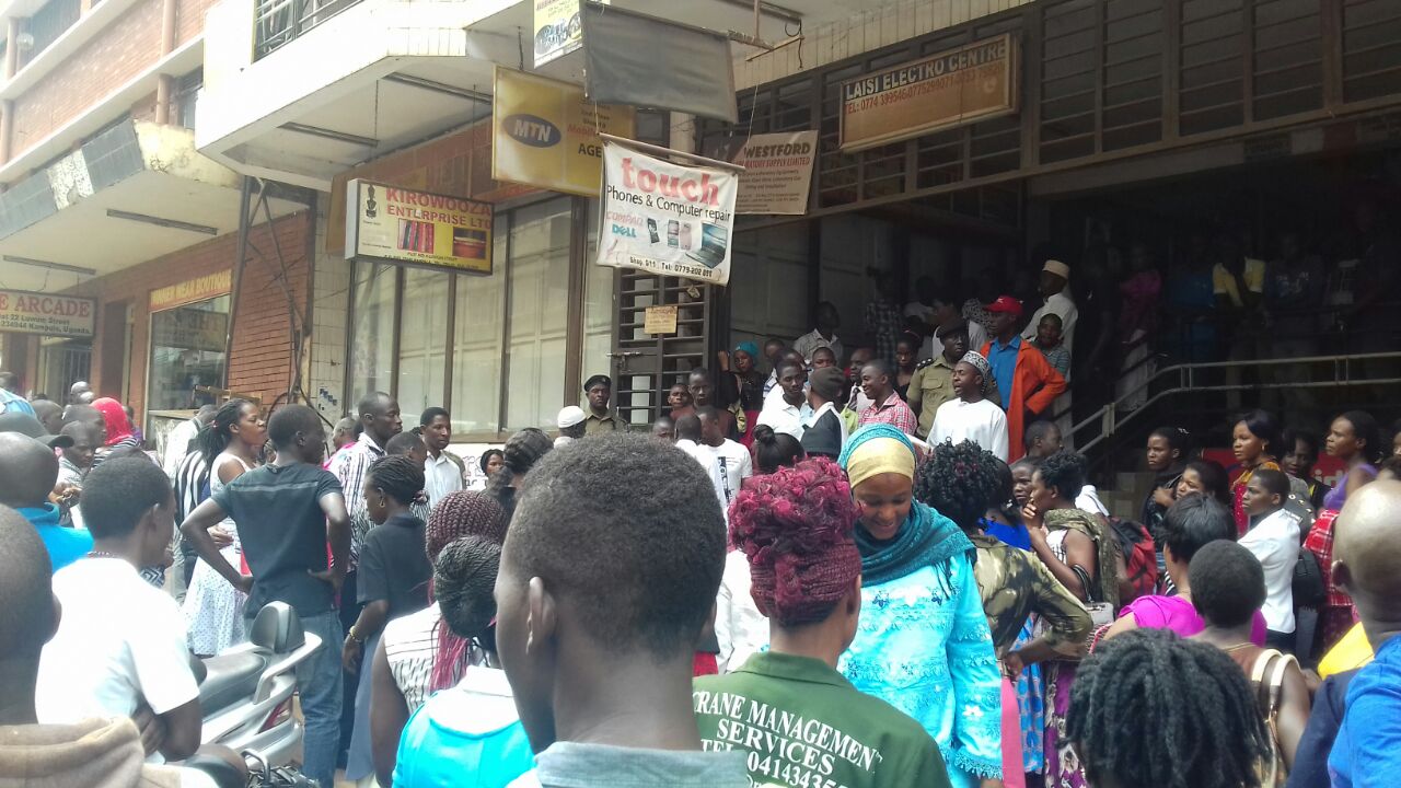 Protest in Down Town