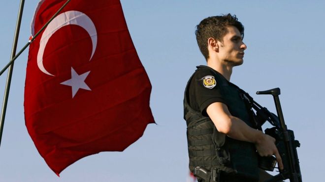 13,000 police officers suspended so far after in Turkey after failed coup
