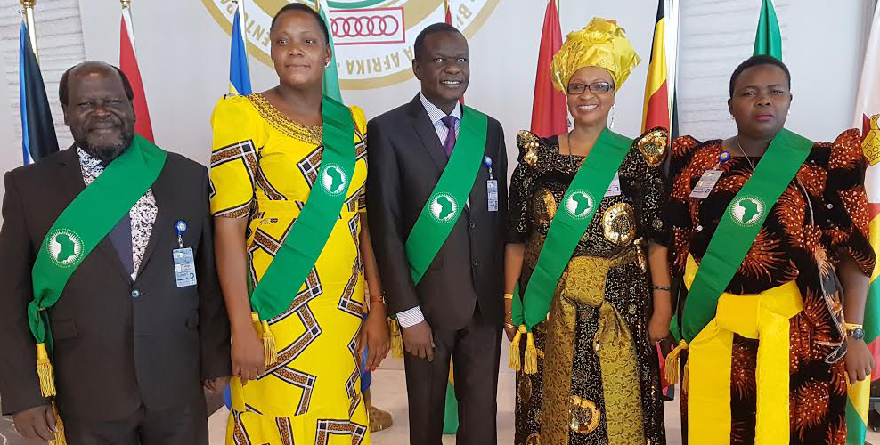 5 Ugandan MPs Sworn In At PAP
