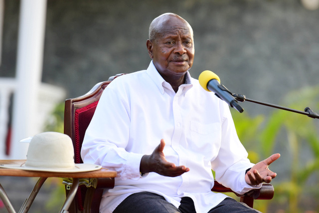 President Museveni “i love Trump because he talks to Africans frankly”