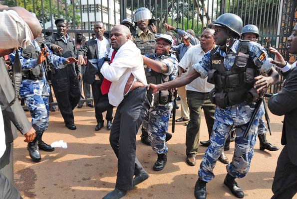 Justice Dollo lectures police on the way its officers handle people