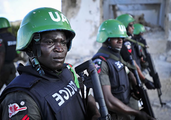 AU assess Police officers
