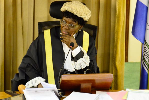 Speaker of Parliament Rebecca Kadaga – Forget Togikwatako