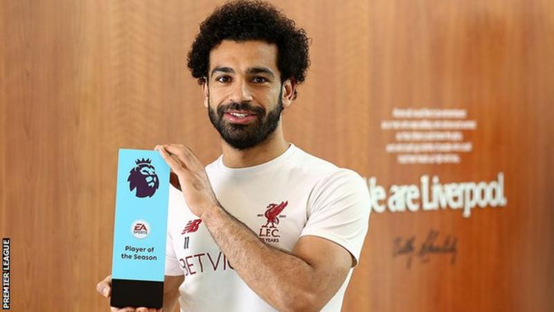 Liverpool’s Salah named Premier League Player of the Season