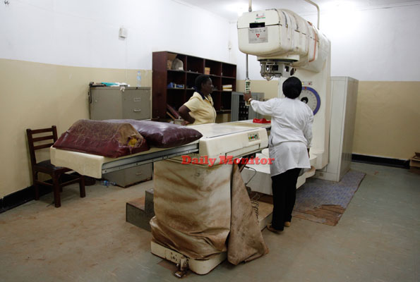 Radiotherapy machine ready