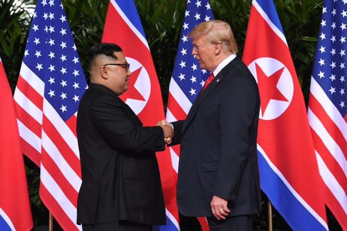 Trump and Kim become the 1st sitting US president & North Korean leader to meet