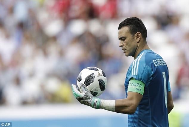 #WorldCup El Hadary makes World Cup history as Egypt head home