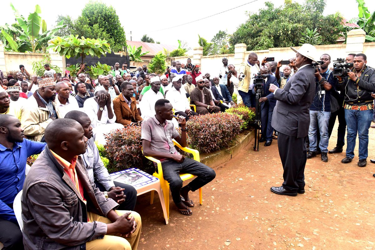 Museveni calls for a joint effort to solve the the current insecurity problem