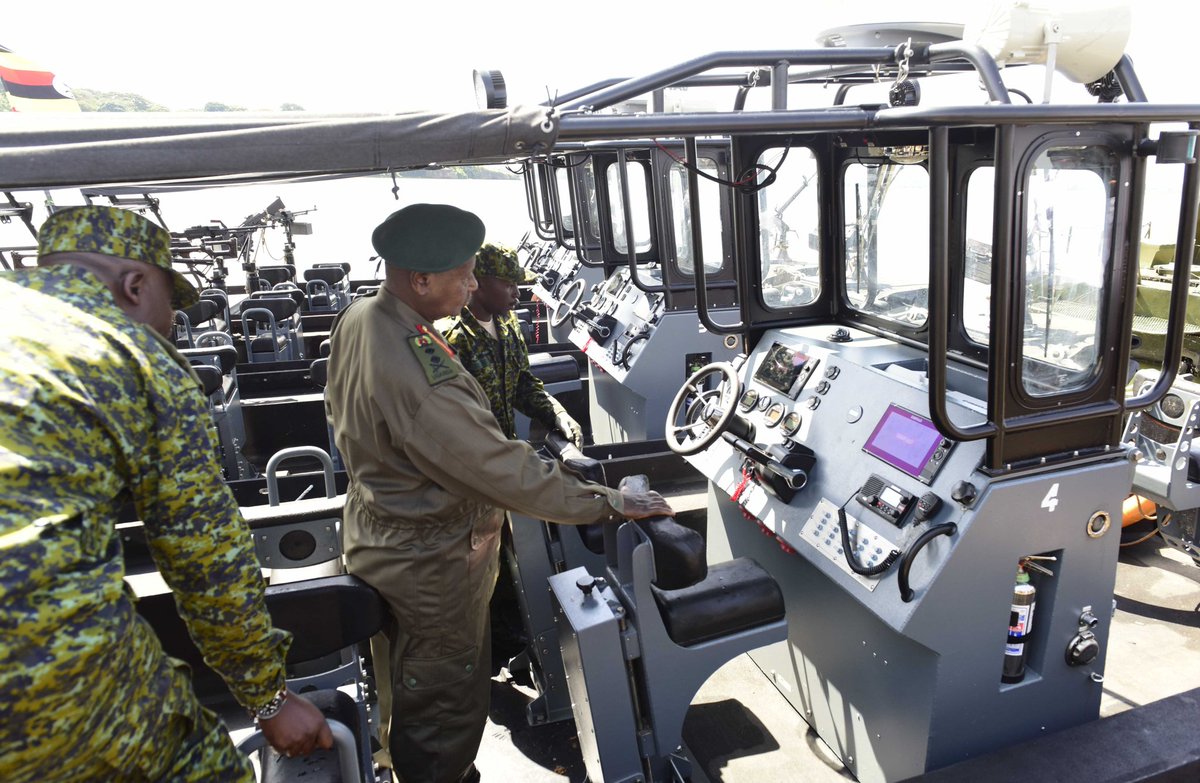 President Museveni commissions marine boats