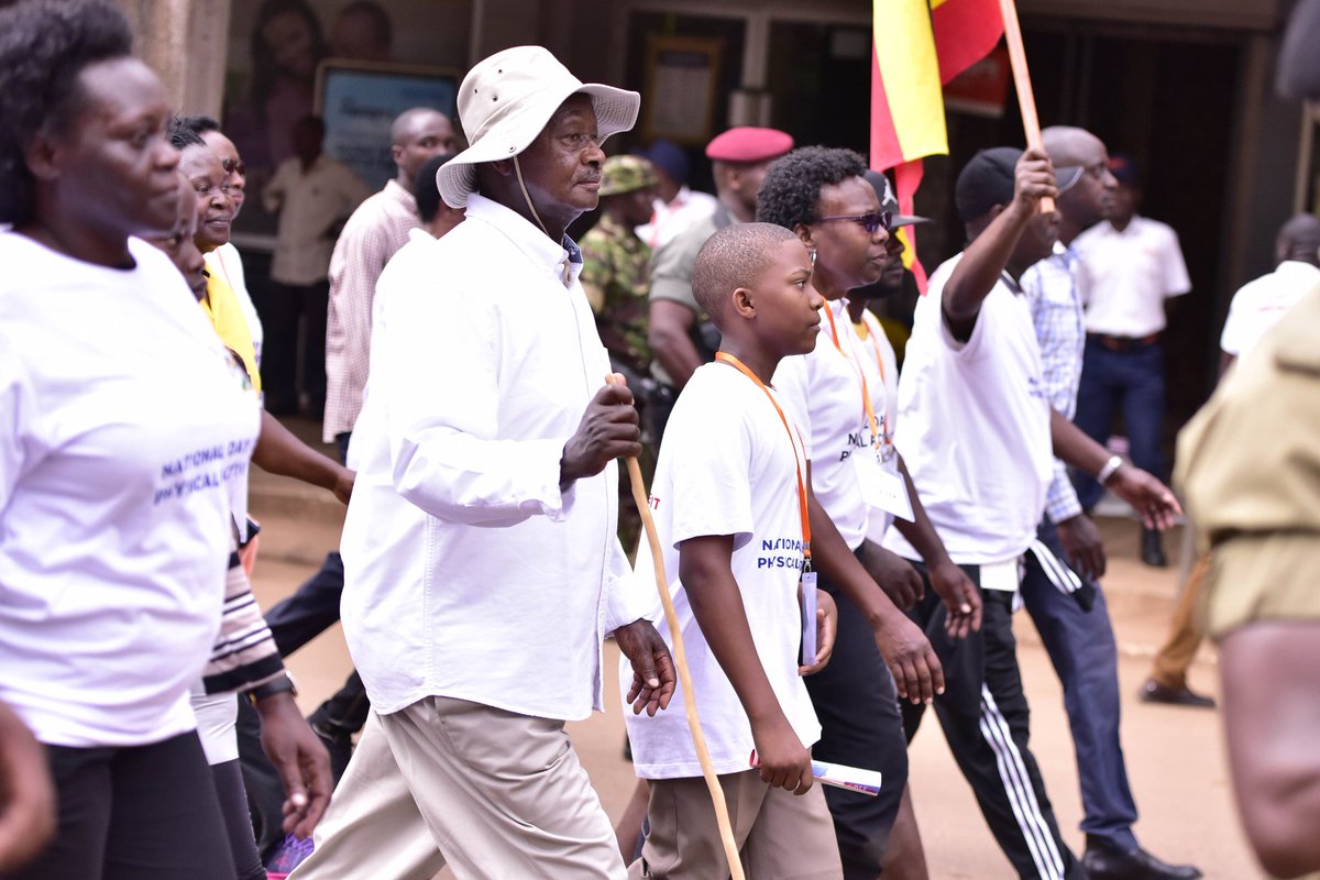 Museveni challenges Ugandans on feeding
