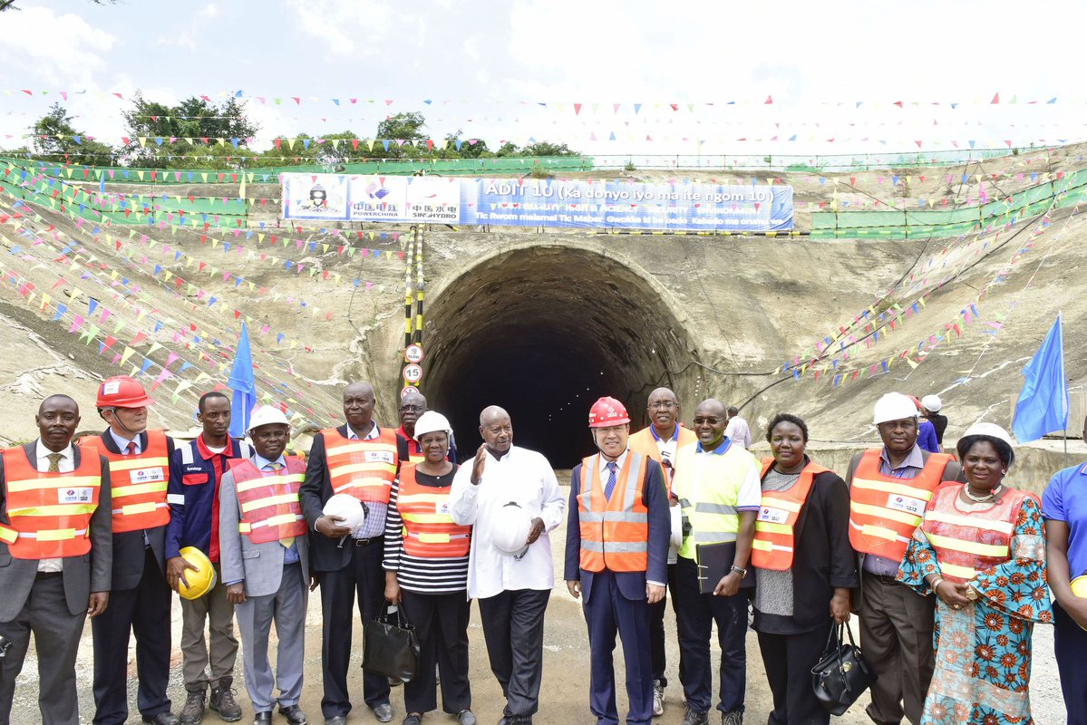President M7 appreciates progress made in construction of Karuma hydro power project