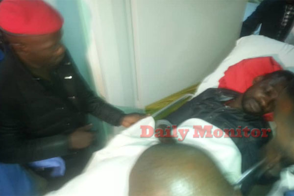 Bobi Wine admitted at Rubaga hospital