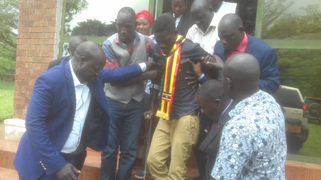 Bobi Wine Released, then re-arrested, charged with treason then remanded