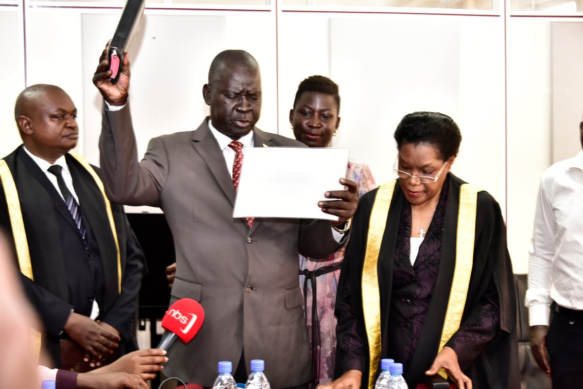 Arua municipality MP elect Kassiano Waddri sworn in