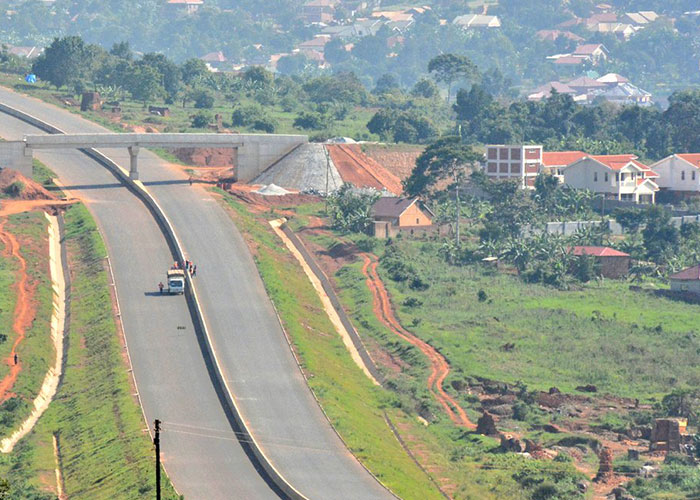 Entebbe Expressway fence stolen-UNRA