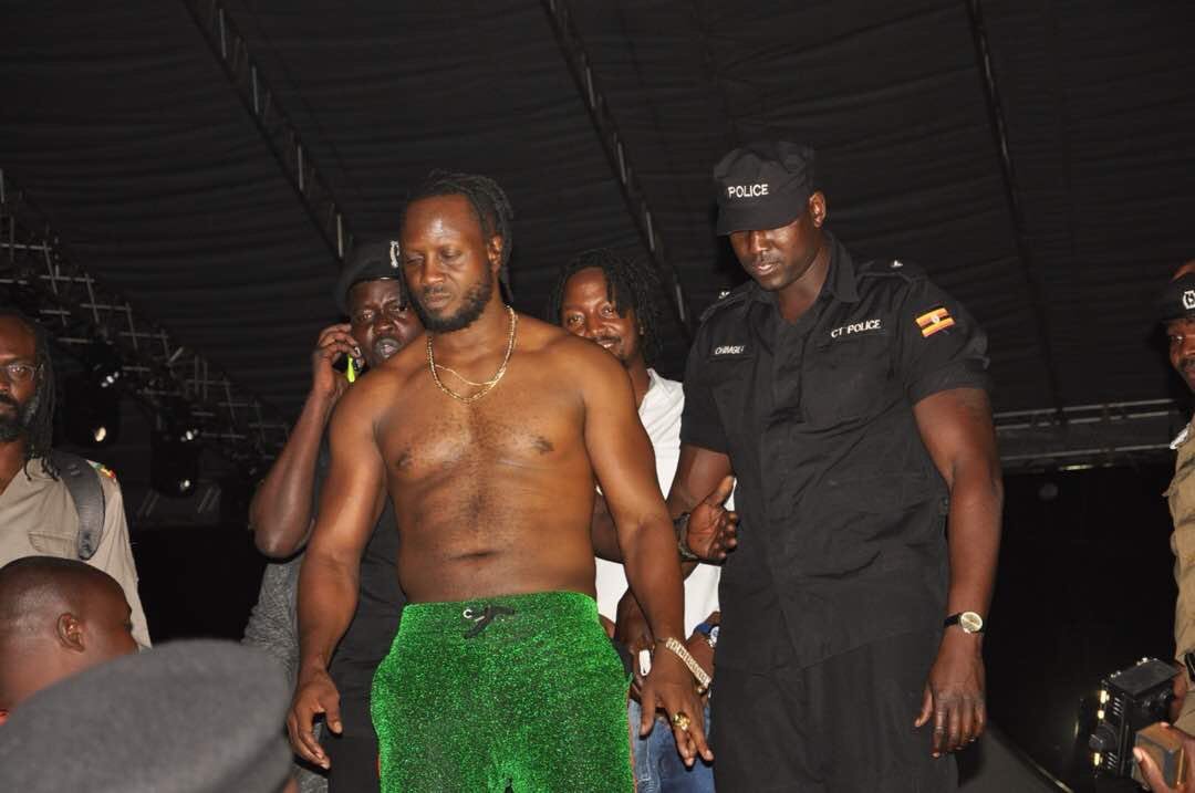 Bebe Cool booed off Swangz Avenue 10 year anniversary concert stage