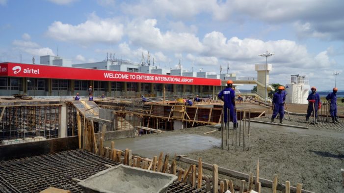 Entebbe Airport works on schedule at 45 percent says CAA