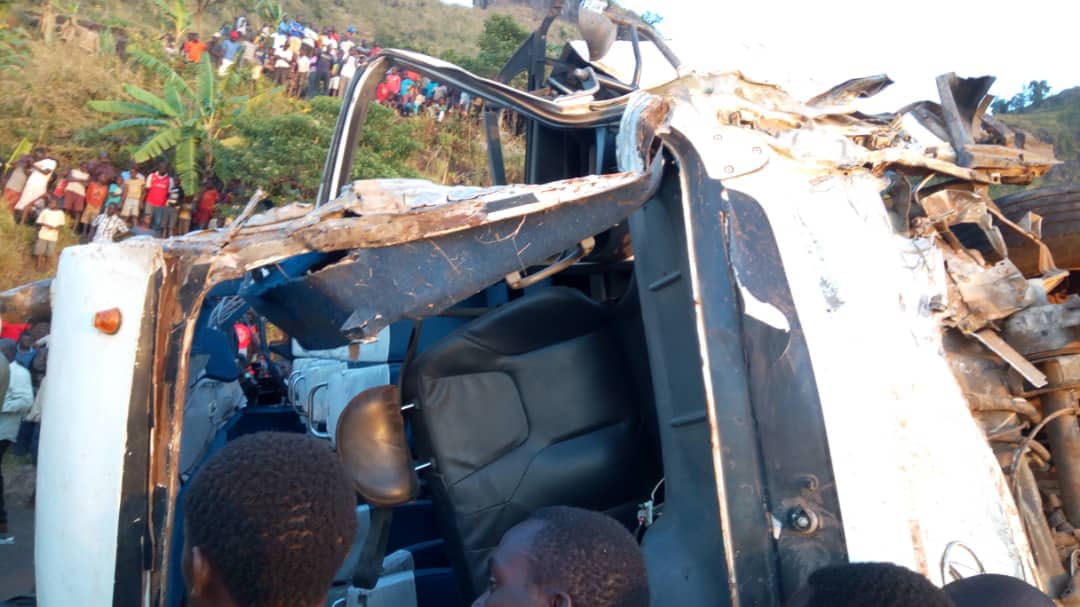 At least 19 Dead in accident along the Kapchorwa-Bulambuli road