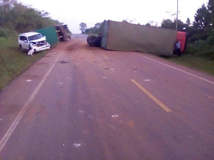 Aruu County Mp OTTO out of danger but in great pain after overnight accident