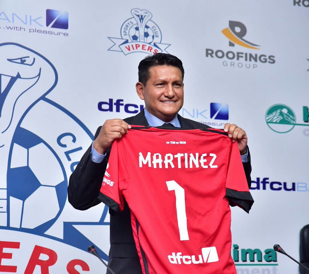 Vipers sack head coach Javier Martinez Espinoza