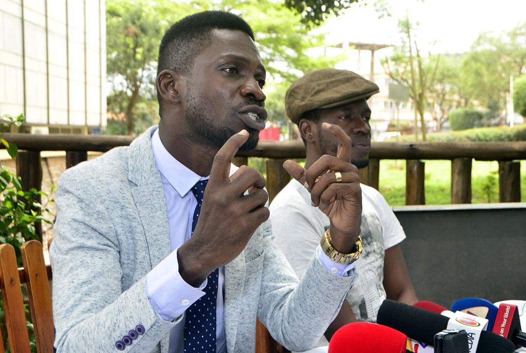 Lusanja people need shelter – Mp Kyagulanyi