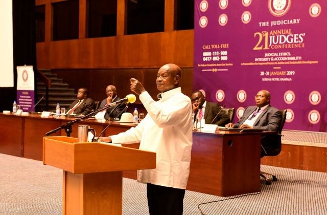 No increased funding to the judiciary- Museveni