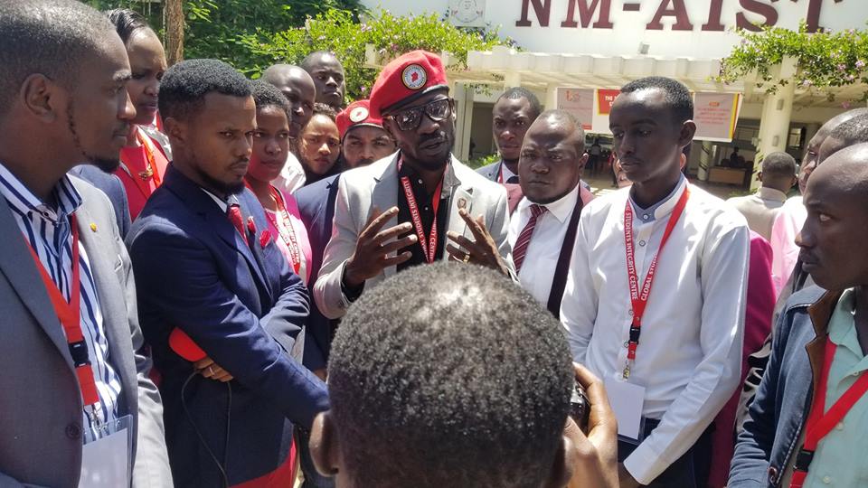 Bobi Wine given award in Tanzania