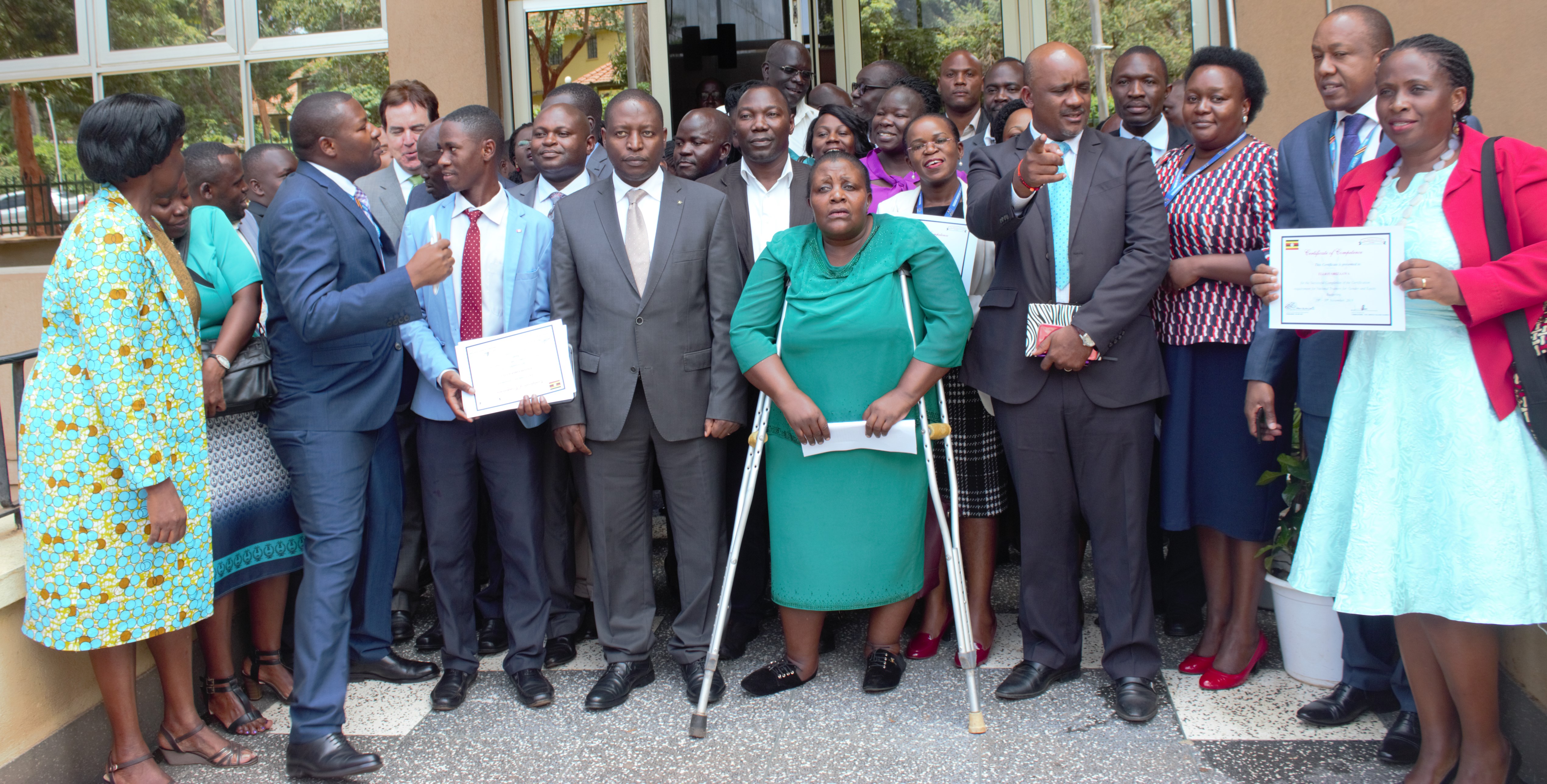 National Gender and Equity budgeting trainers passed out