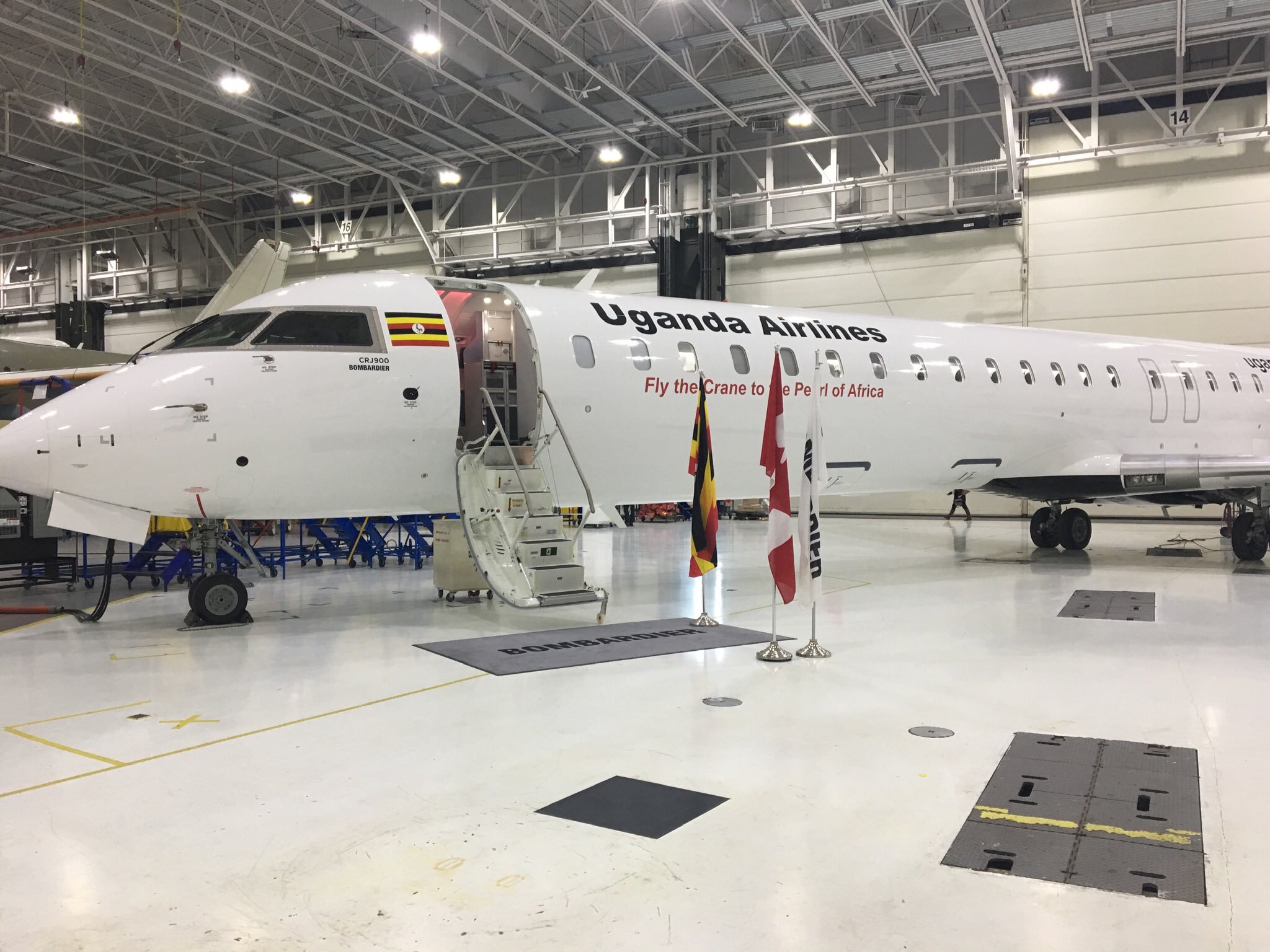 The 1st batch of Uganda Airlines jets touch down