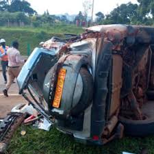 Entebbe mayor involved in nasty accident