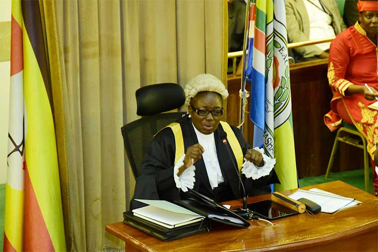 Kadaga directs Anite to present her issues in parliament